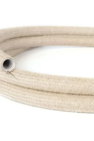 Compra Oggi Stesso Creative-Tube, 20 mm diameter, covered in RN01 Natural Linen fabric, flexible raceway