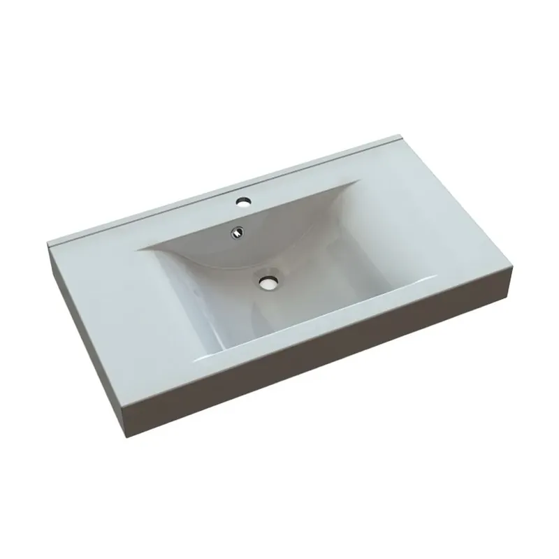 Lavabo in marmo ricomposto 90cm design moderno Vendita Finale