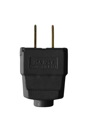 2-pole American plug - UL approved - Black Compra Online