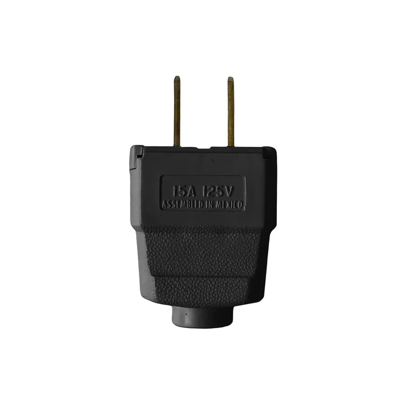 2-pole American plug - UL approved - Black Compra Online