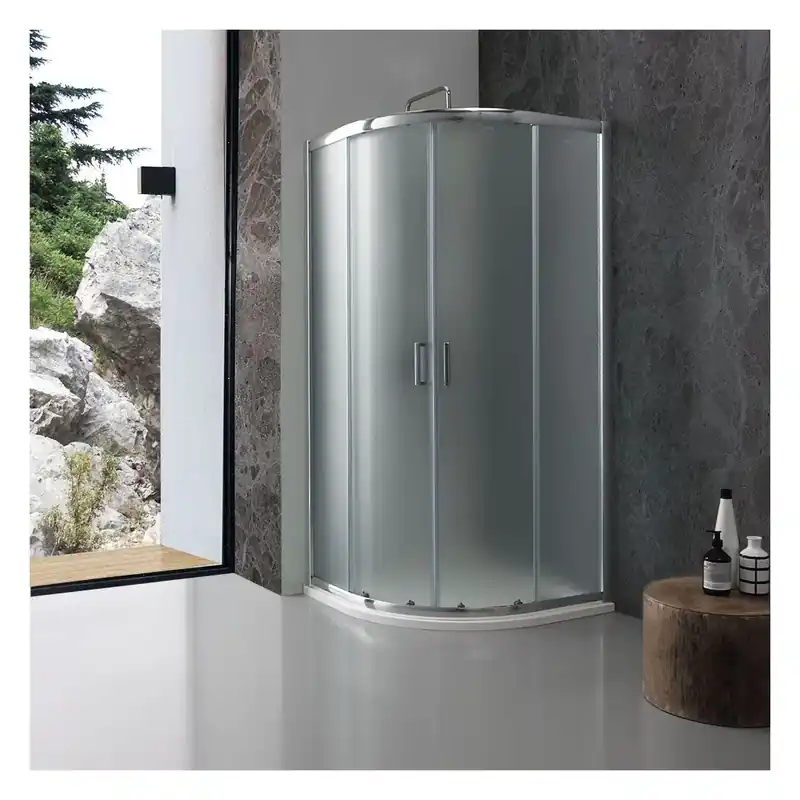 Box doccia semicircolare 80x80 6 mm cristallo opaco Giada Sconto