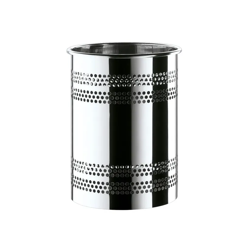 Porta rifiuti o biancheria tondo in acciaio inox da 9 l Sconto