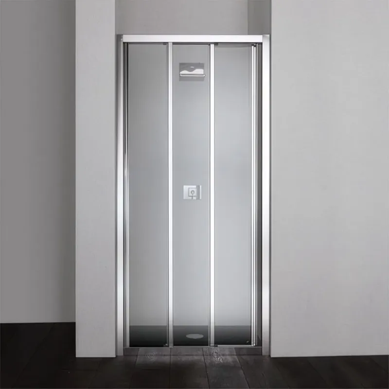 Promo Stagionale Porta nicchia doccia star da 90 cm con tre ante trasparenti