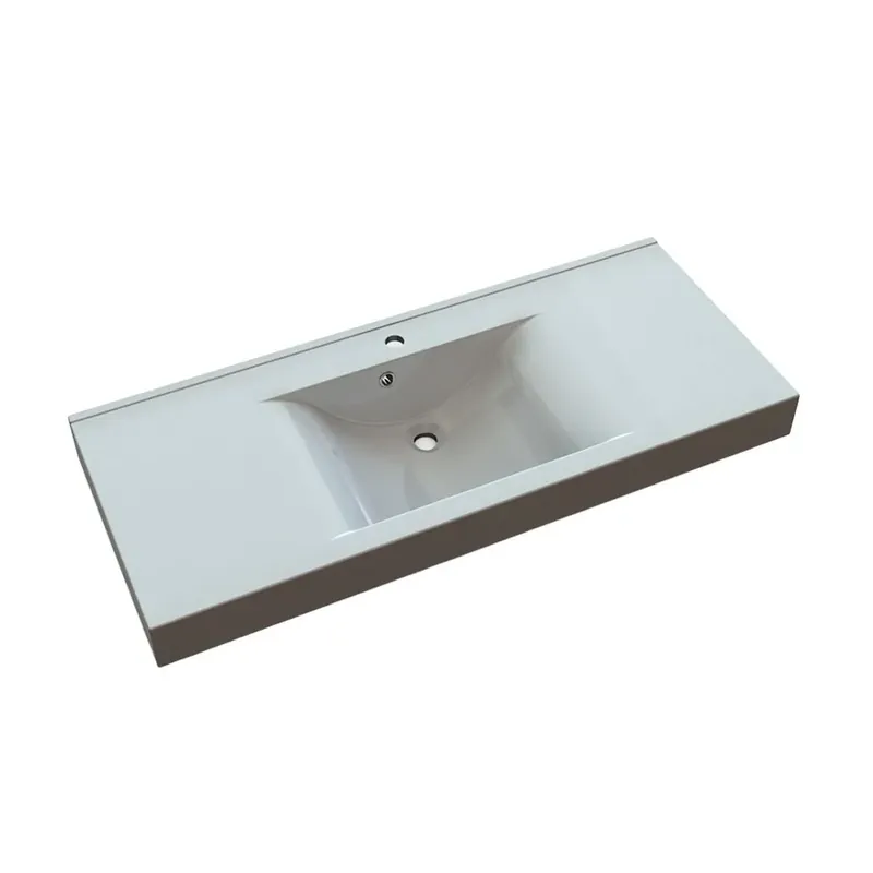 Lavabo in marmo ricomposto da 120cm con vasca centrale Reso Gratuito