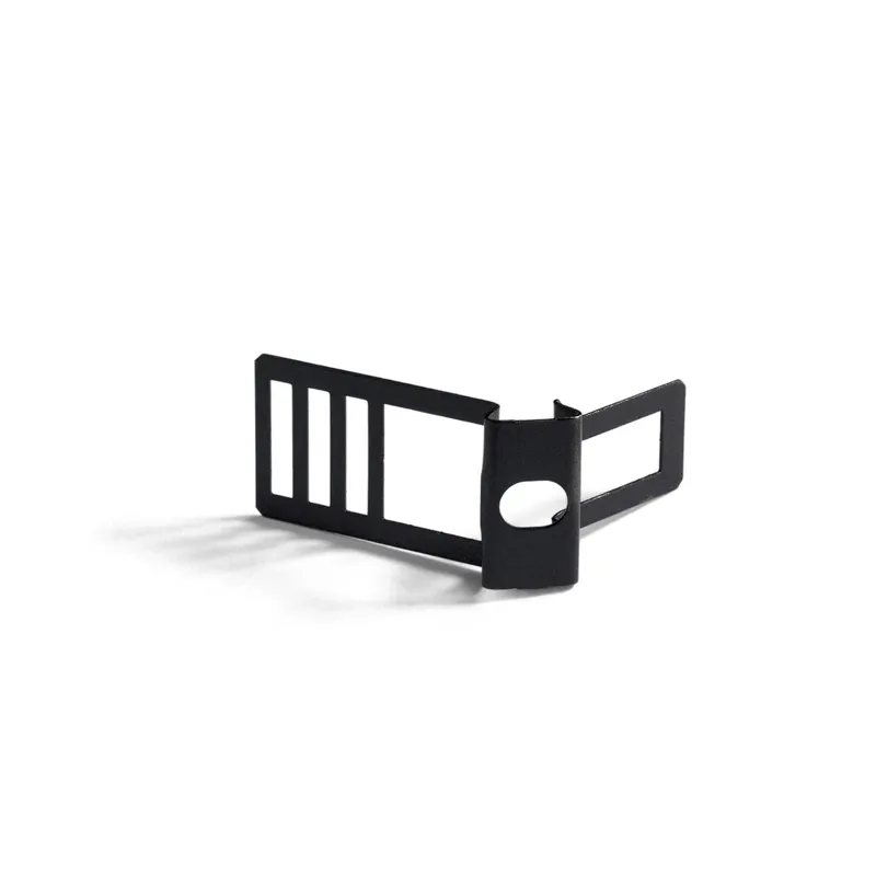Prezzo Conveniente Metal cable clip for 16 mm diameter cord - Black