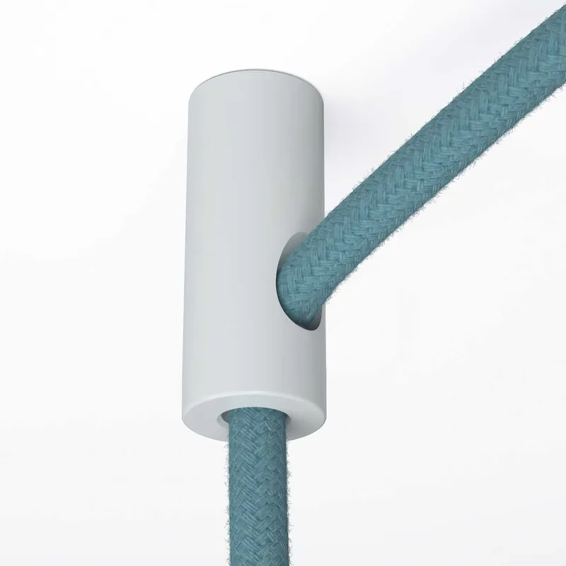 Swag hook, ceiling hook for fabric cord with stopper - White A Buon Prezzo