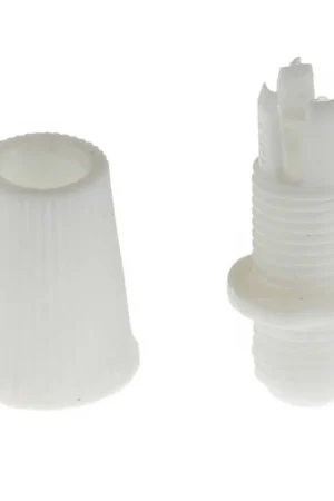 Strain relief cable clamp - White Compra Adesso