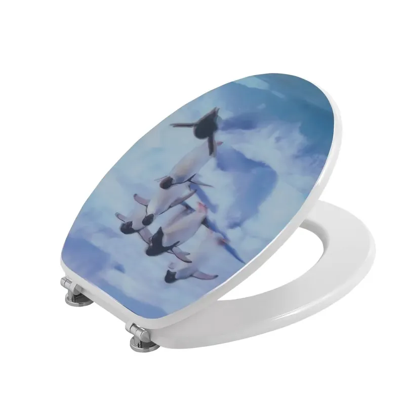 Offerta Speciale Sedile wc in 3d decorazione pinguino