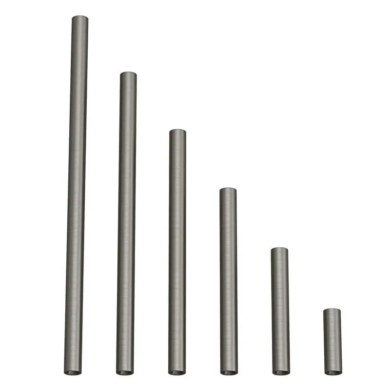 Ordina Subito Metal extension tube for pendant or table lamps - Satin titanium
