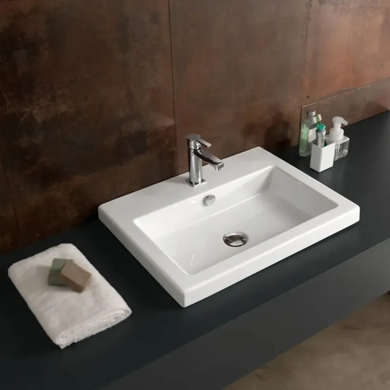 Lavabo modello cangas 45x60 rettangolare Subito Disponibile