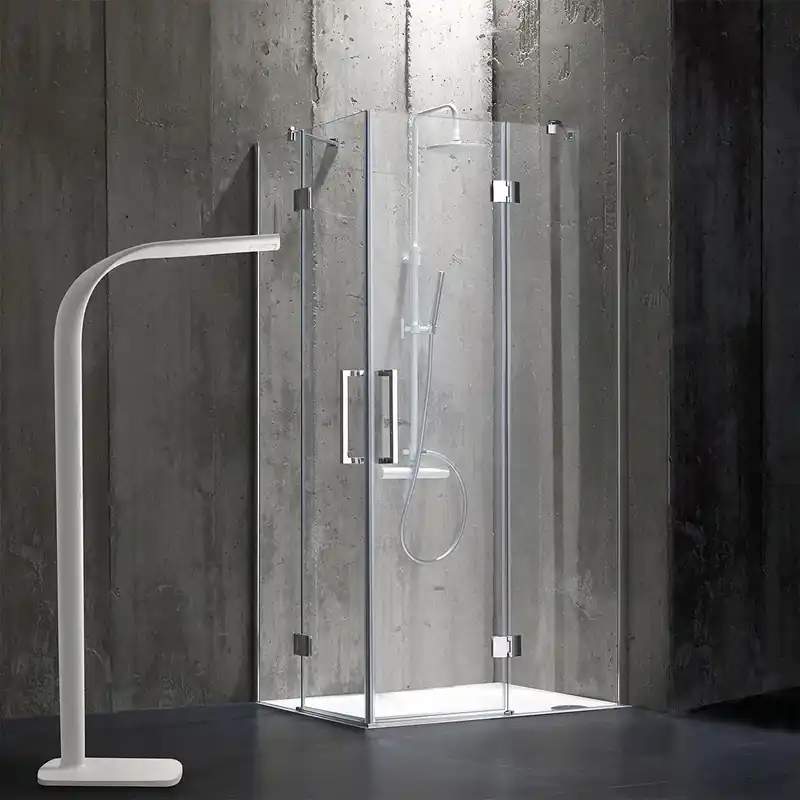Ultime Pezzi Box doccia 80x120 in cristallo 6 mm senza telaio London