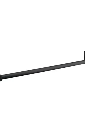 Offerta Limitata Porte serviette modèle carré 40 cm noir mat Zurigo 16081NO
