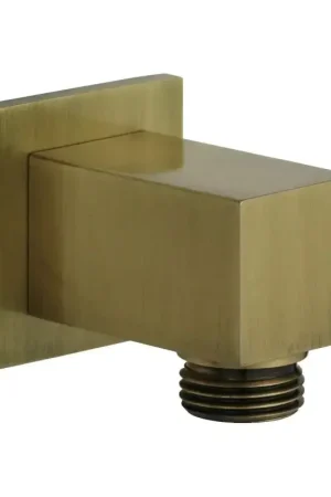Vendita Finale Prise d‘eau carrée couleur bronze avec raccord standard Damast Simi 15477