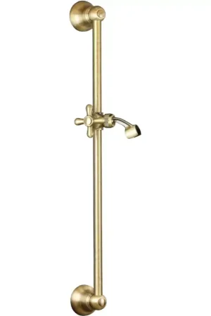 Barre de douche à support coulissant de couleur bronze Damast 300 -12581 Promozione Esclusiva