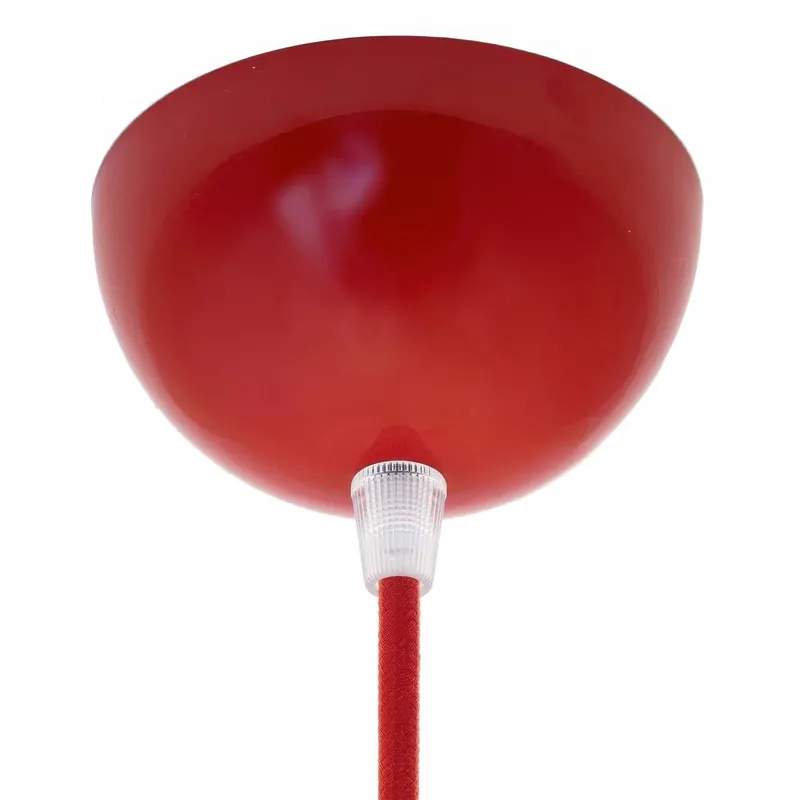 Offerta Limitata Semi-spherical ceiling canopy kit in painted metal - Red