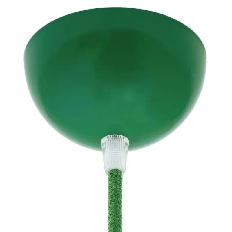 Painted metal hemispherical ceiling canopy kit - Green Ultime Pezzi