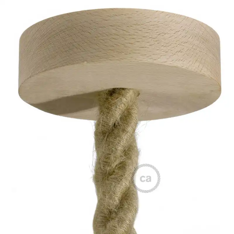 Offerta Wooden ceiling canopy kit for 2XL cord - Neutral