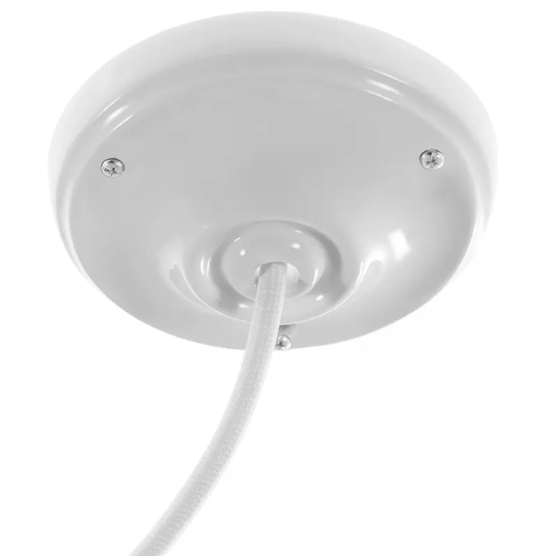 Vendita Finale Porcelain ceiling canopy kit - White