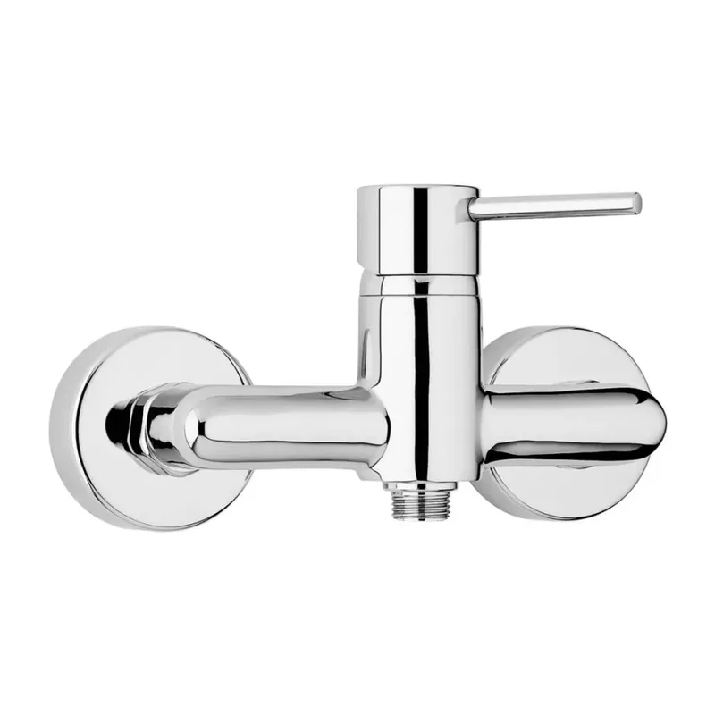 Rubinetto bagno moderno miscelatore esterno doccia Salice Occasione Imperdibile