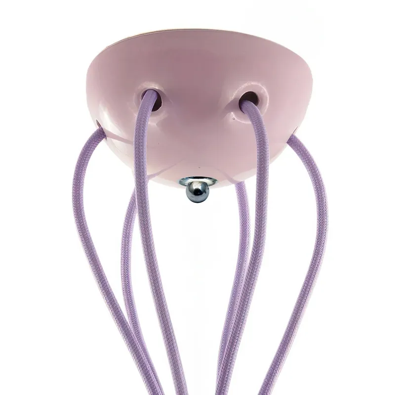 6-hole ceramic ceiling canopy kit - Lilac Occasione