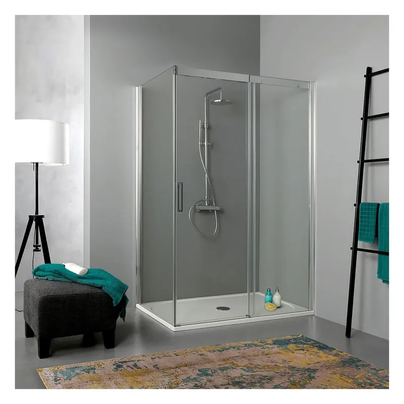 Box doccia cristallo 6mm antinfortunistico 80x150 trasparente Dream Sconto