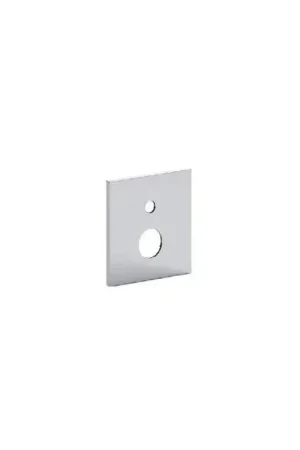 Plaque en acier pour douche encastrée avec inverseur blanc opaque Paffoni ZPIA027BO/M Occasione Imperdibile