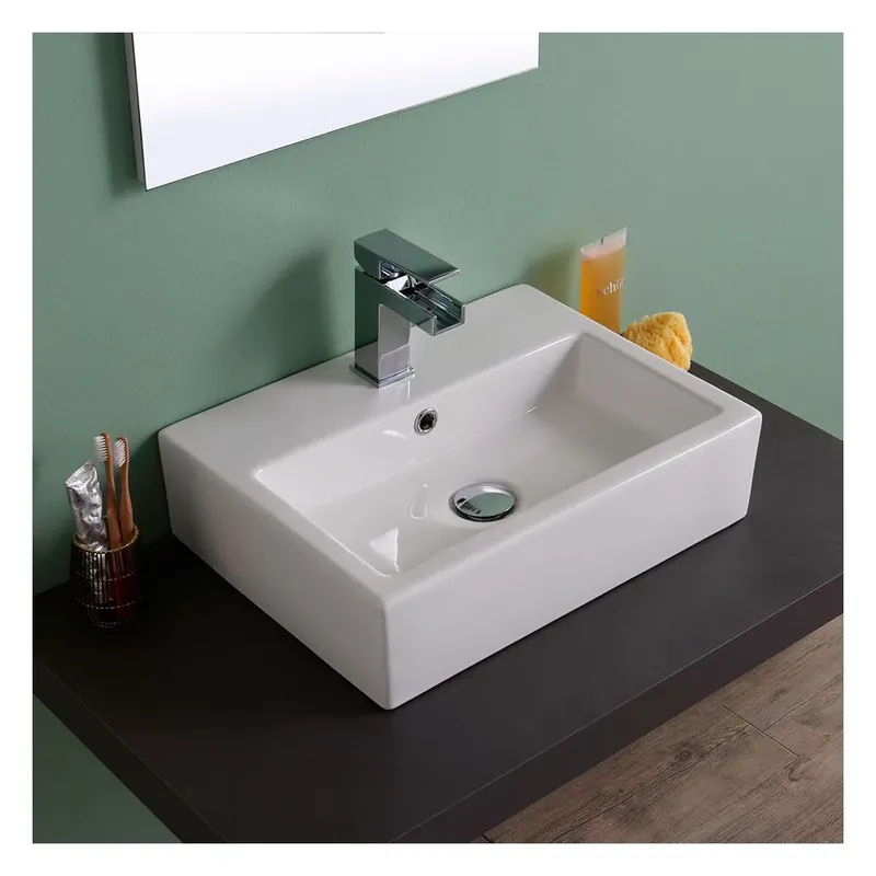 Lavabo da appoggio rettangolare Scelto Dai Clienti