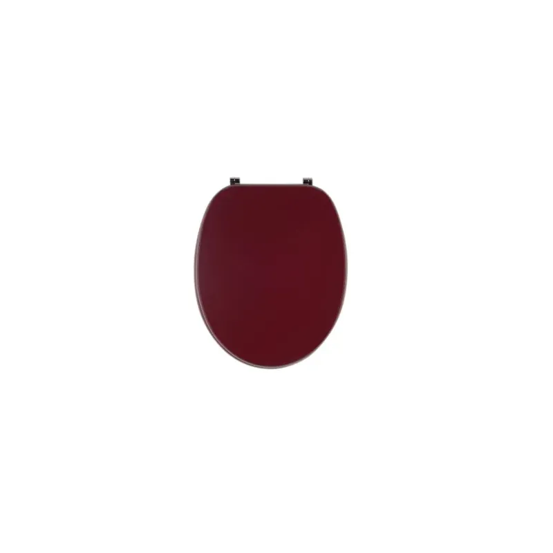 Tavoletta sedile wc universale colorato bordeaux opaco Di Tendenza