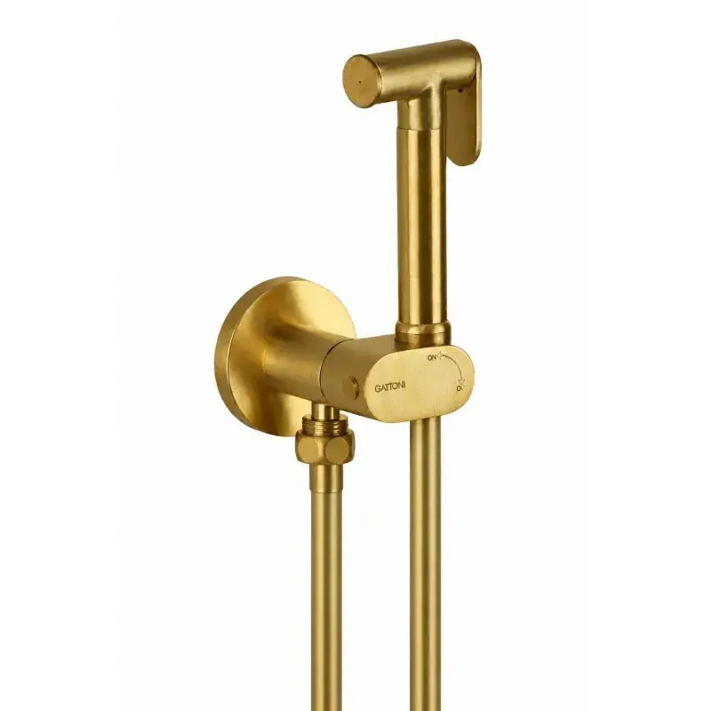 Scelto Dai Clienti Hydrobrosse WC couleur or brossé Gattoni RT021SG
