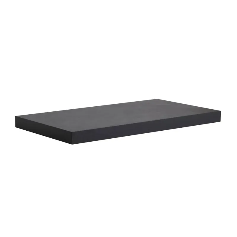 Compra Adesso Mensola in legno per lavabo da appoggio da 90 cm grigia Valentina