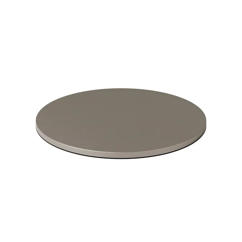 Round metal base for MAG-Y table lamp - Satin titanium Spedito Oggi