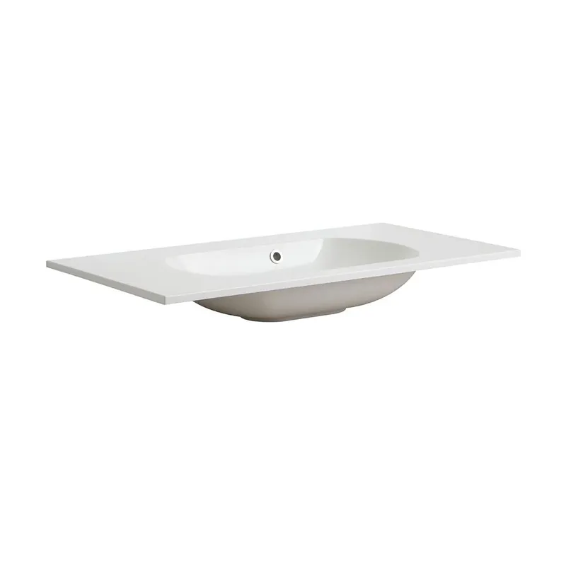 Lavabo incasso moderno senza foro per rubinetto cm 90 Elisa Quantità Limitata