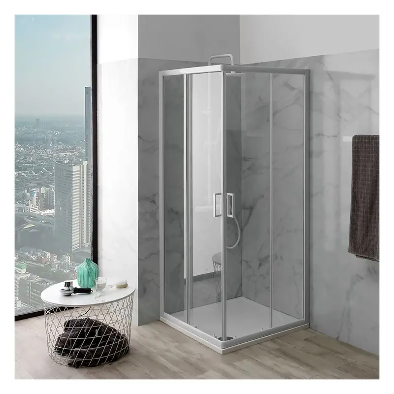 Box doccia 75x75 vetro trasparente 4 mm Venere Compra Adesso