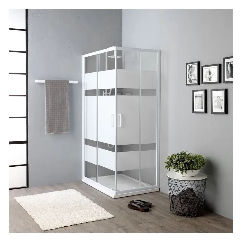 Box doccia 70x90 cristallo serigrafato 4 mm prezzo economico Venere Consegna Rapida