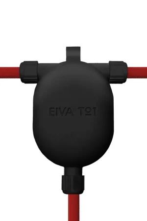 Consegna Rapida EIVA-3 3-way IP65 joint for outdoor use - Modulair System - Black