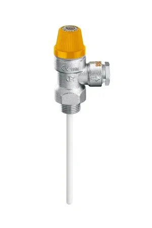 309461 Valvola di sicurezza 6 bar combinata temperatura e pressione per solari - CALEFFI Super Prezzo