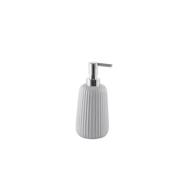 Dispenser per sapone liquido da appoggio in ceramica grigia Dory Compra Adesso