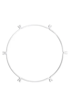 Affare Cage Circle - Chandelier Frame - White