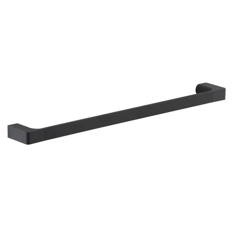 Ultimissimo Modello Moderno porta asciugamani cm 60 in ottone finitura nero opaco Palazzo