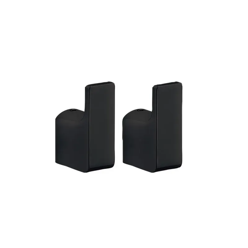 Coppia di appendini in ottone colore nero opaco per parete Palazzo Compra Online