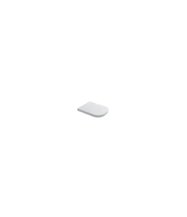 Sedile 5455 serie PLUSDESIGN bianco chiusura rallentata - GALASSIA Economico