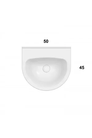 Novità Lavabo GRN50BI serie GRACE - GLOBO