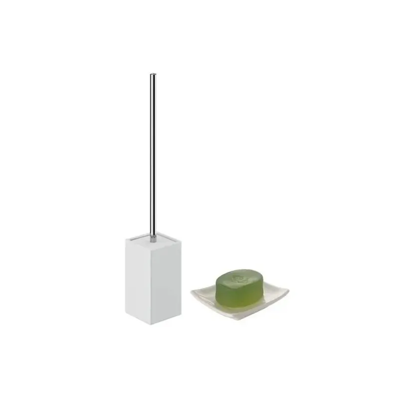 Occasione Imperdibile Set accessori economici bagno bidet e wc in ceramica bianca Vella