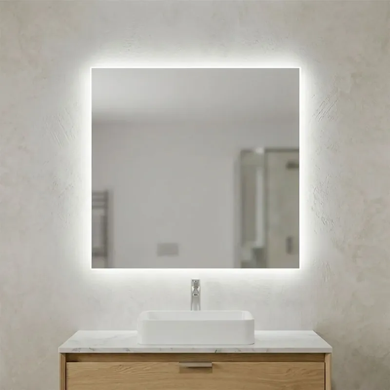 Specchio arredo bagno 70x60 cm con retroilluminazione a led Offerta Lampo