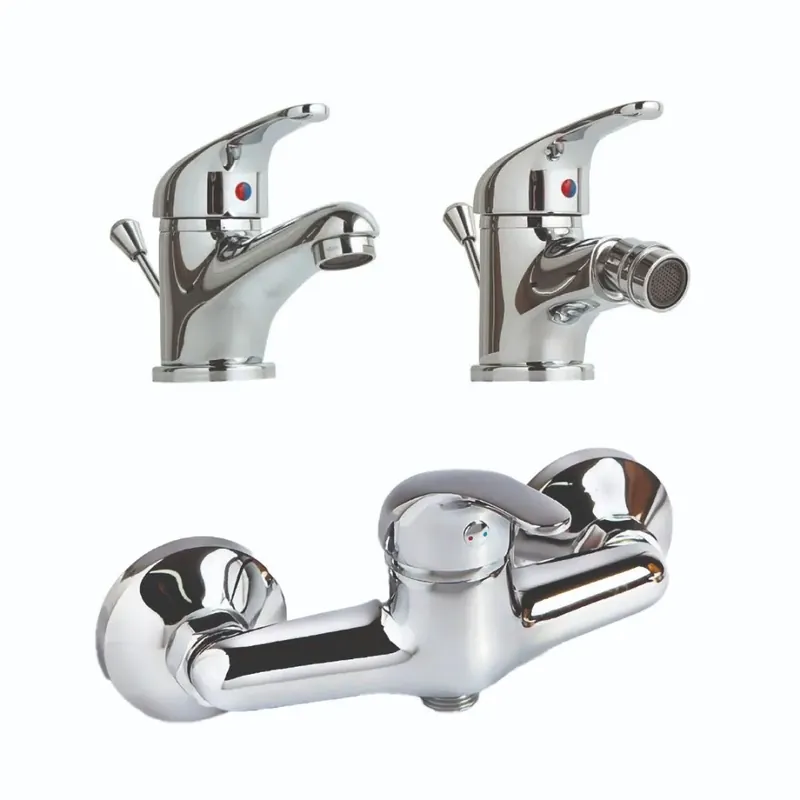 Saldi Set rubinetti bagno per lavabo, bidet ed esterno doccia Enter