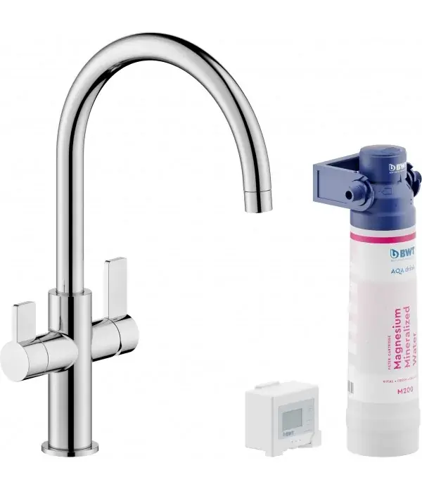 Rubinetto Lavello FL96824/3VBCR con sistema filtrante FLAG SORGENTE FILTRA NOBILI Quantità Limitata