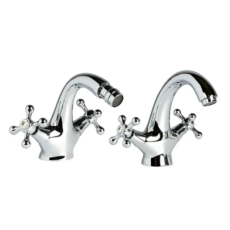 Rubinetto per lavabo e bidet con manopola a croce Narciso Compra Online