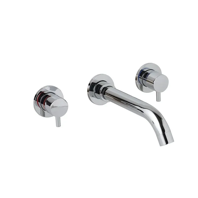 Rubinetto miscelatore per lavabo a parete cromato Fassa Bestseller