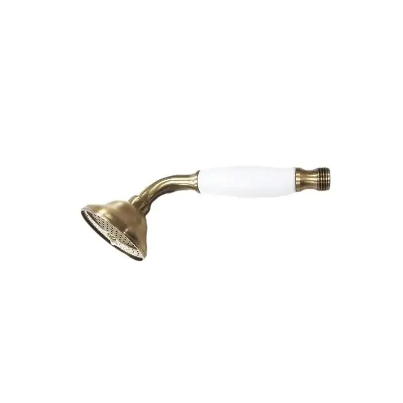 Douchette en laiton couleur bronze avec manette blanche Pollini Acqua Design Niky DOC2300.B.D.BR Compra Online