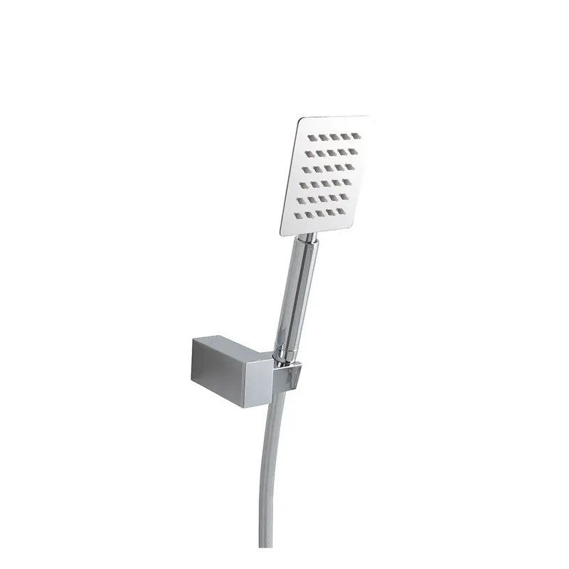 Kit doccia 3pz supporto a muro e doccetta estraibile in abs cromato Offerta Speciale